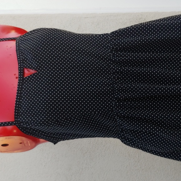Women's High Waist Polkadot Dress in Black & White, 12 size - Picture 4 of 13